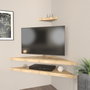 Hanah Home Mensi - Oak Soporte de TV